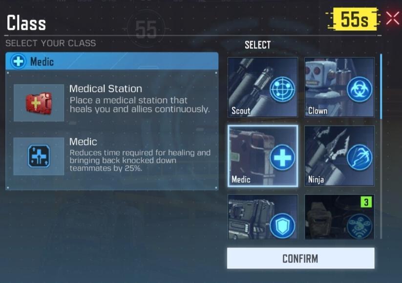 Call Of Duty Mobile Battle Royale Mode medic class