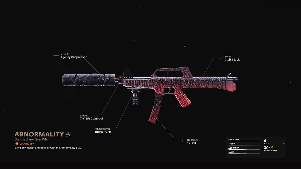 Abnormality COD Warzone And Black Ops Cold War Weapon Blueprint