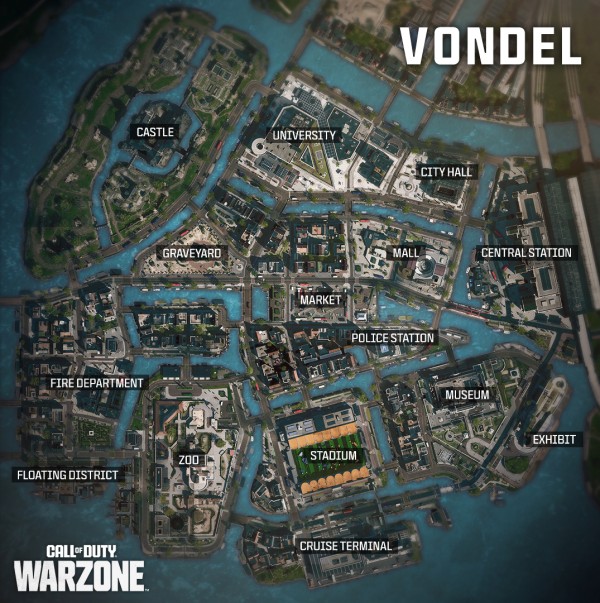 Cod warzone vondel map