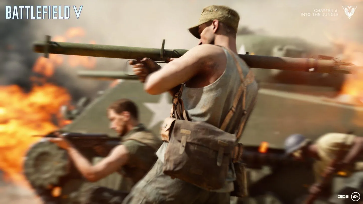 battlefield v chapter 6 into the jungle new weapons gadgets