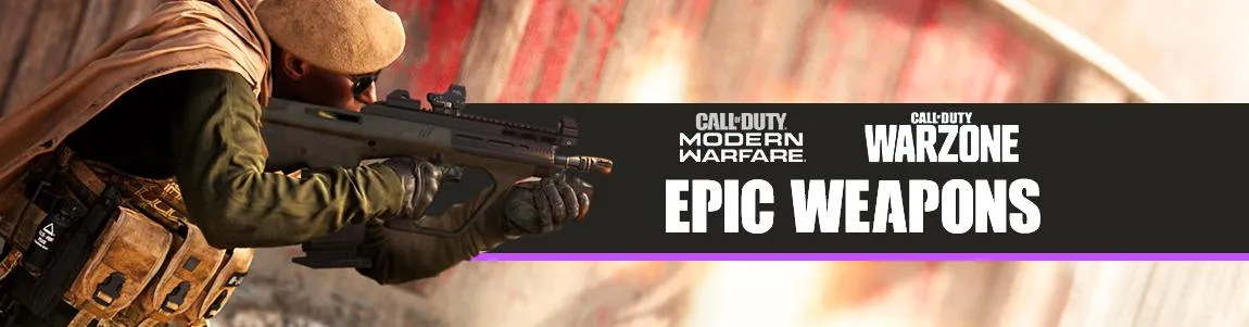 call of duty warzone best epic weapons