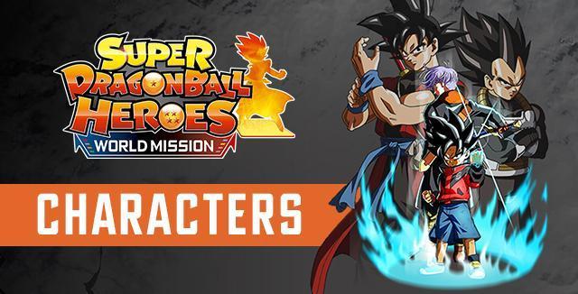 Super Dragon Ball Heroes World Mission Playable Characters Full List Guides News