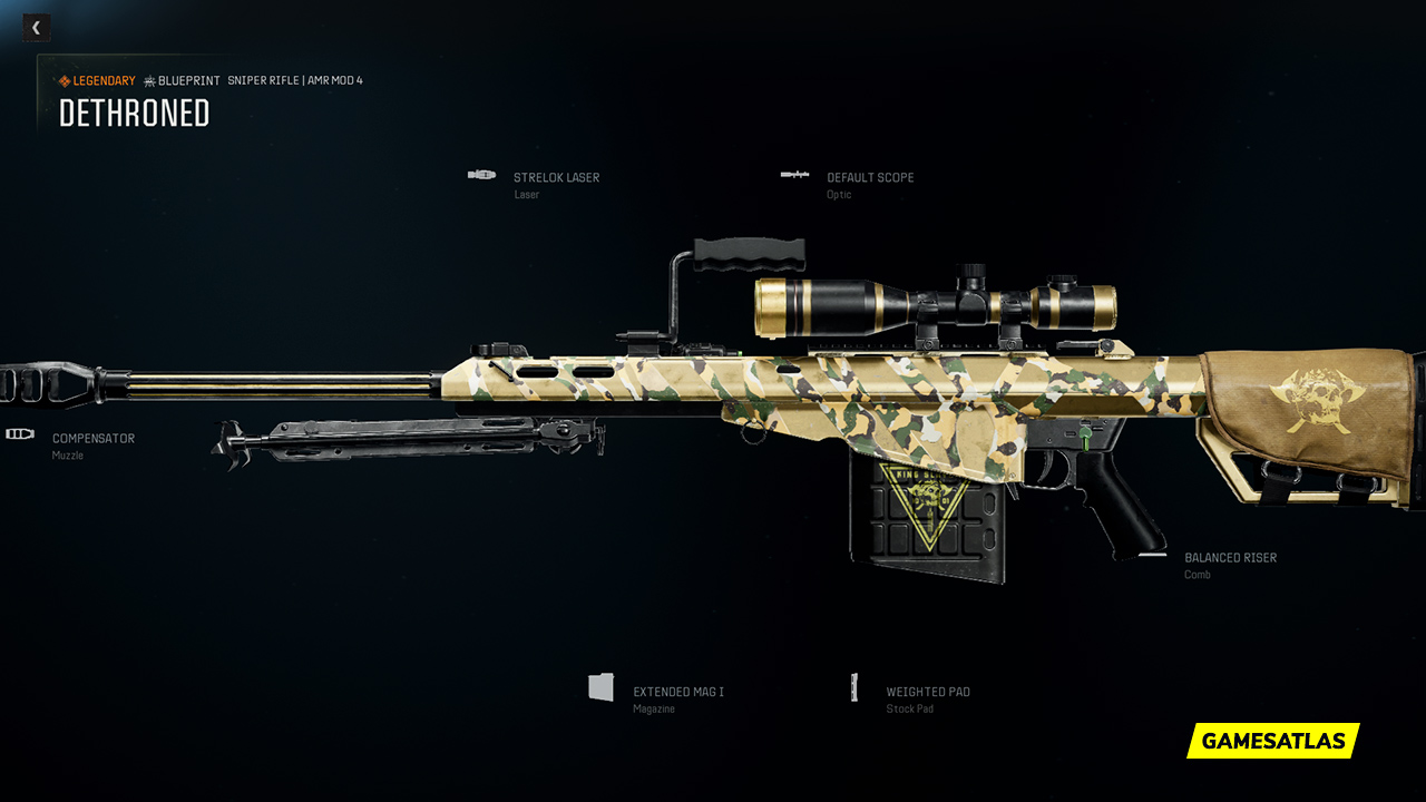 Dethroned - Warzone and Black Ops 6 Blueprint