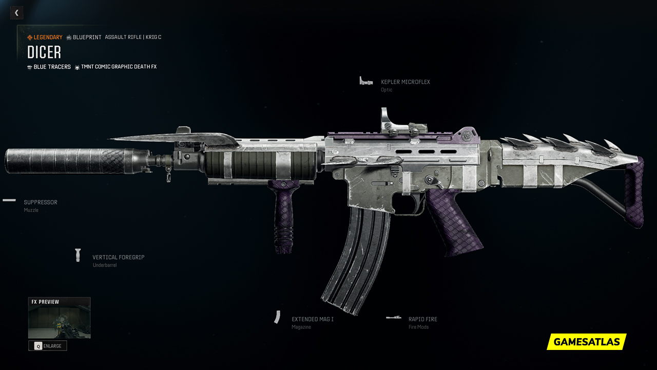 Dicer - Warzone and Black Ops 6 Blueprint