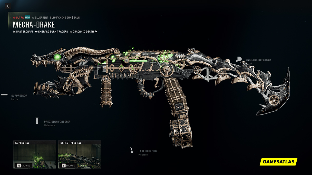 Mecha-Drake - Warzone and Black Ops 6 Blueprint