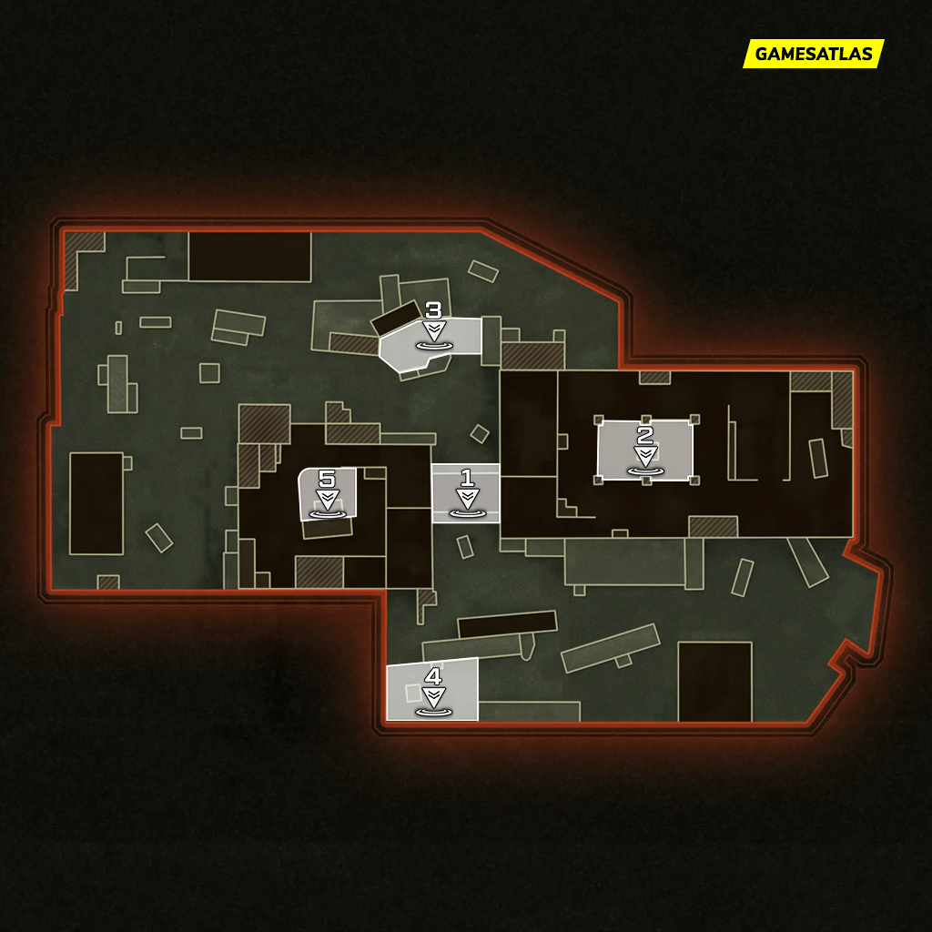 hideout black ops 6 map hardpoint rotations