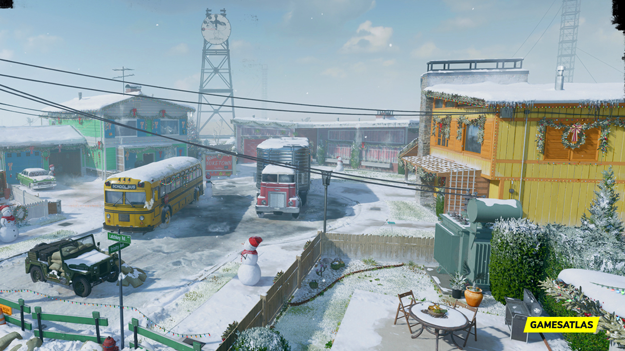 Nuketown (Holiday) - Black Ops 6 Map Guide and Hardpoint Rotations