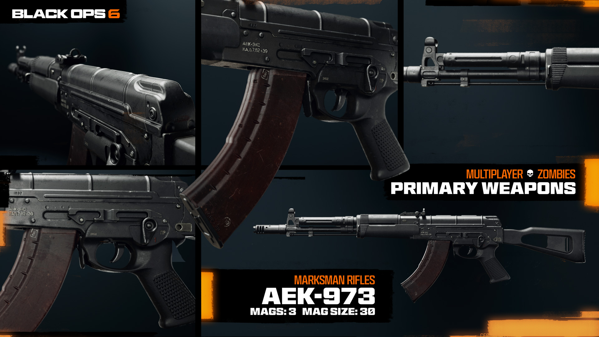 AEK-973 - Black Ops 6 Weapon and Blueprints