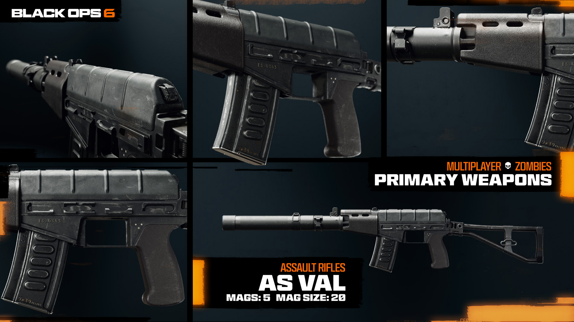 AS VAL - Black Ops 6 Weapon and Blueprints