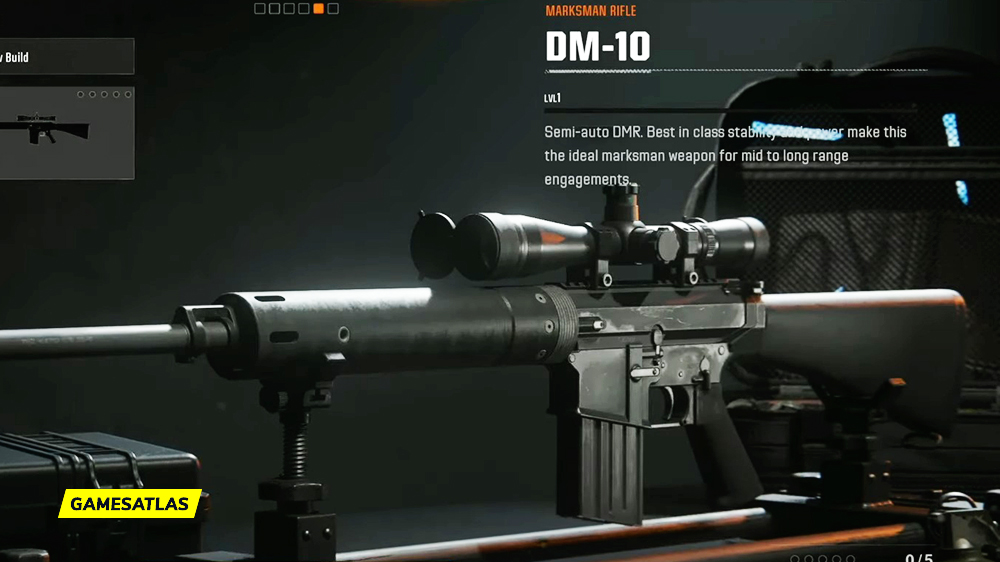 DM-10 - Black Ops 6 Weapon and Blueprints