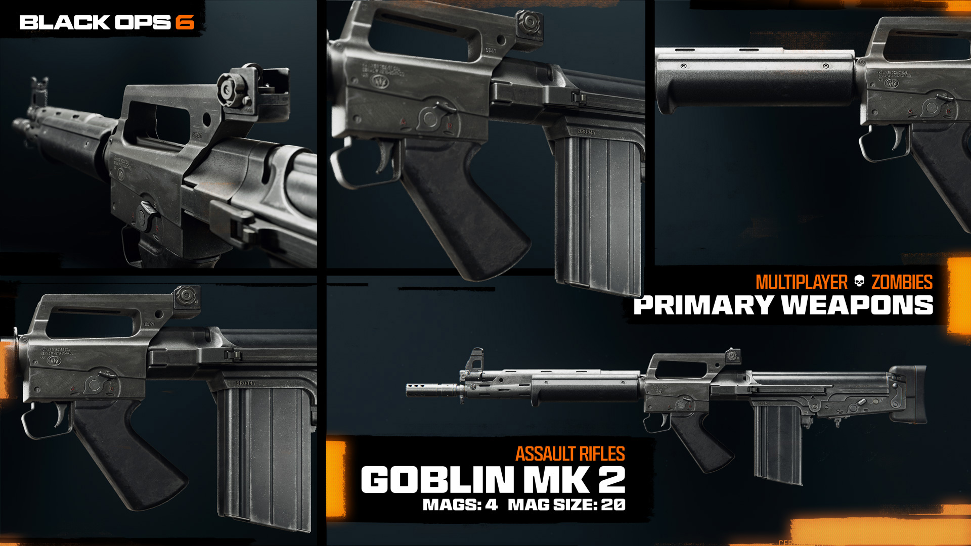 GOBLIN MK 2 - Black Ops 6 Weapon and Blueprints