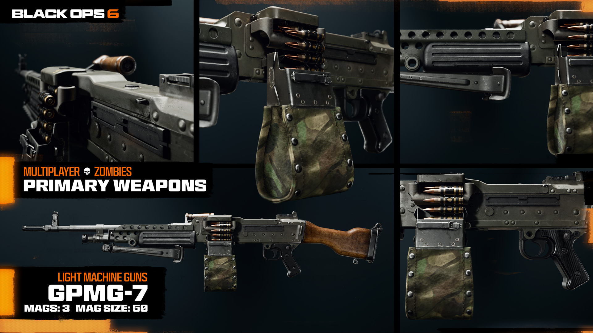 GPMG-7 - Black Ops 6 Weapon and Blueprints