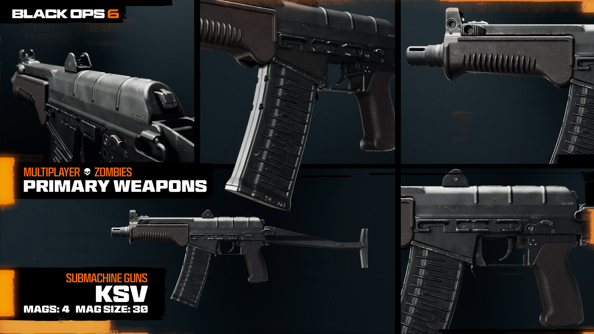 KSV - Black Ops 6 Weapon and Blueprints