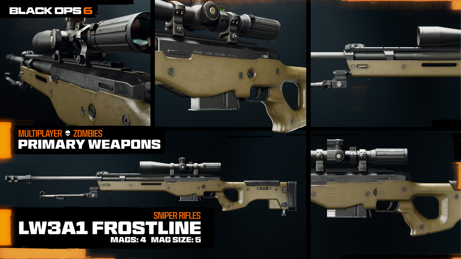 LW3A1 Frostline - Black Ops 6 Weapon and Blueprints