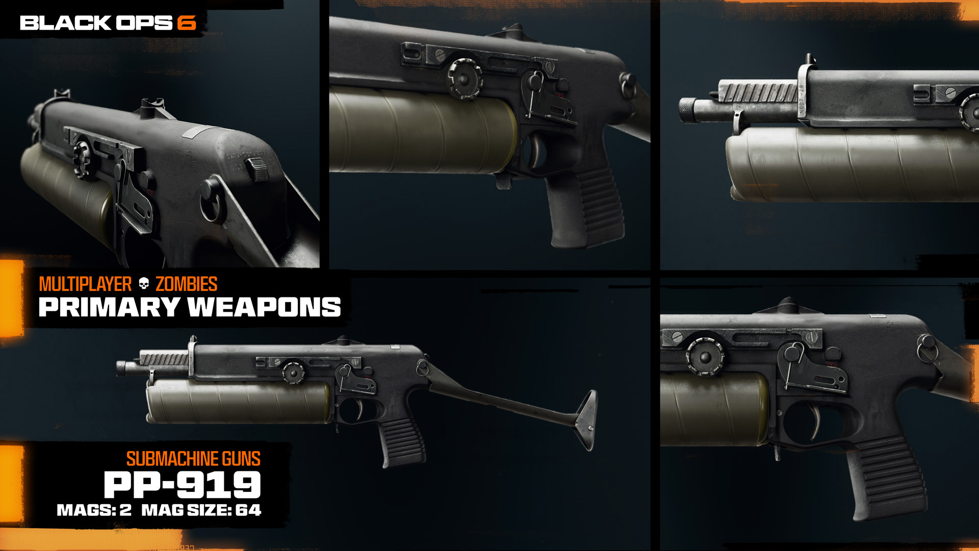 PP-919 - Black Ops 6 Weapon and Blueprints