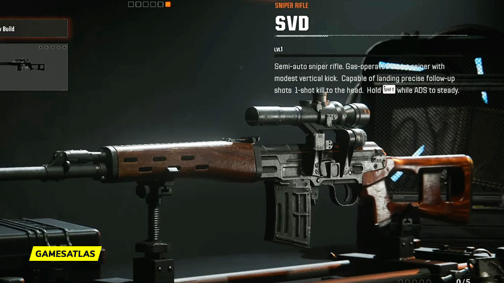 SVD - Black Ops 6 Weapon and Blueprints