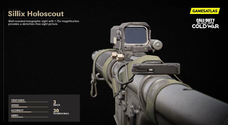 Sillix Holoscout - Optic Attachments | COD Black Ops Cold War | Call of Duty