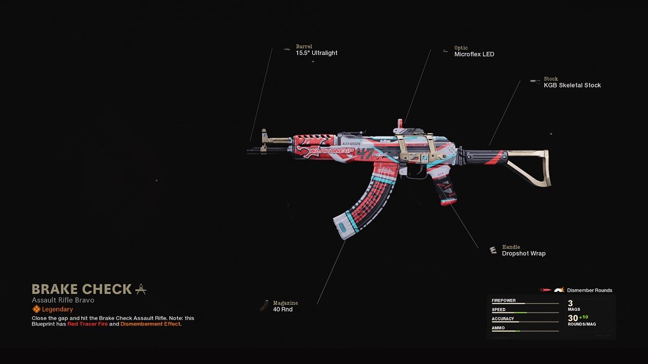 Brake Check - COD Warzone and Black Ops Cold War Weapon Blueprint | Call of Duty