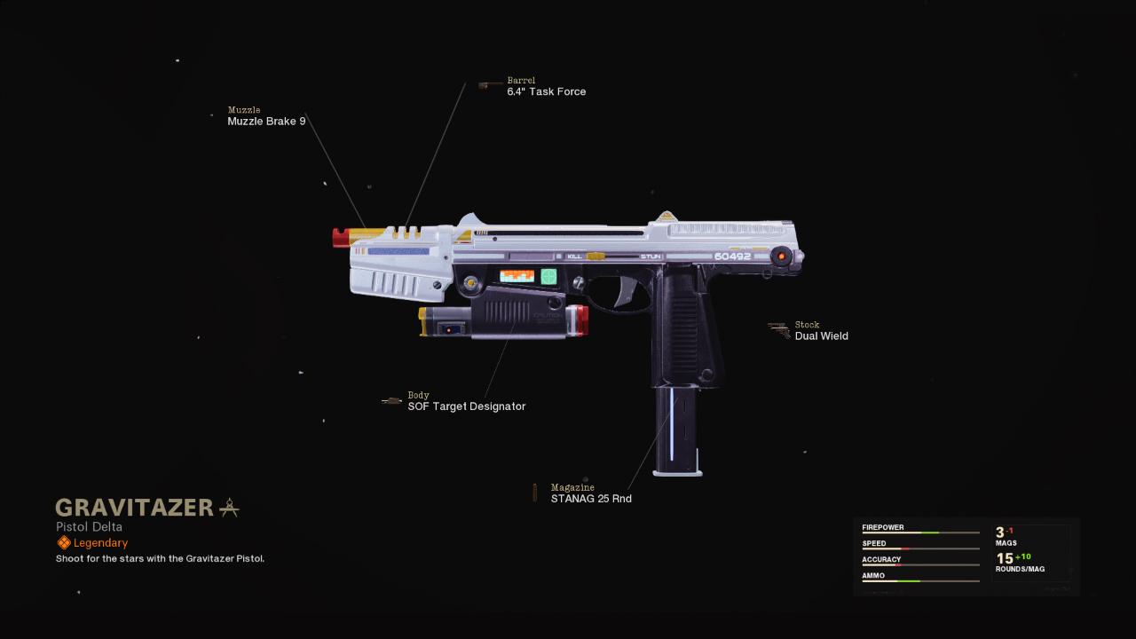 Gravitazer - COD Warzone and Black Ops Cold War Weapon Blueprint | Call of Duty