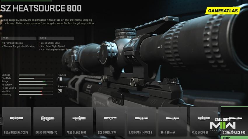 SZ Heatsource 800 - How To Get Optic in Warzone, MW3 and MW2