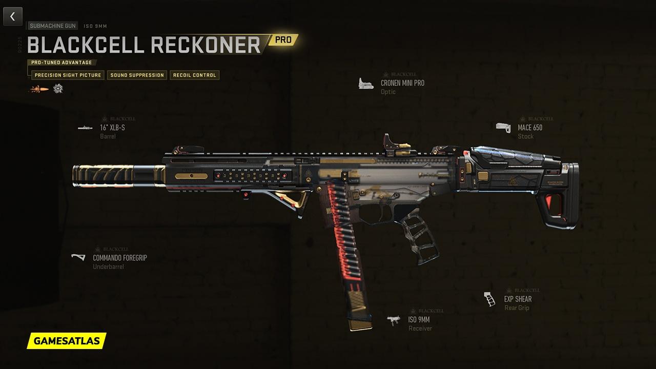 Blackcell Reckoner - Warzone and Modern Warfare 2 Blueprint