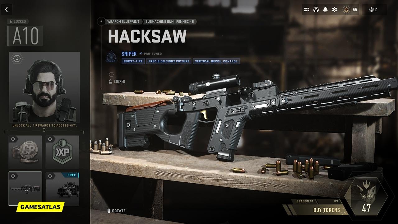 Hacksaw Warzone and Modern Warfare 2 Blueprint