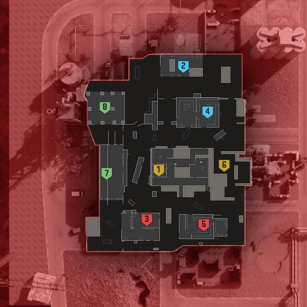 Mw2 hardpoint spawns