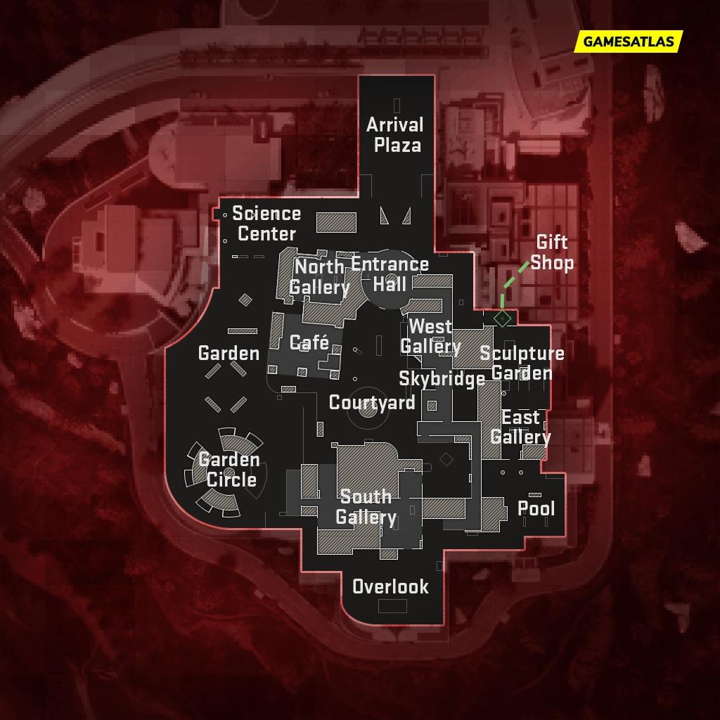 Valderas Museum Cod Modern Warfare 2 Map Layout Names 
