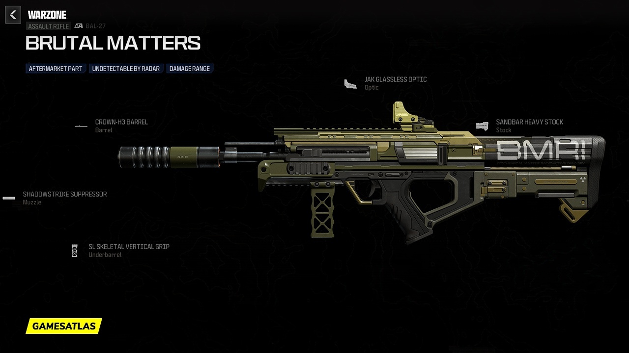 Brutal Matters - Warzone and Modern Warfare 3 Blueprint