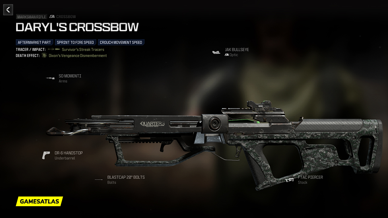 Daryl's Crossbow - Warzone and Modern Warfare 2 Blueprint