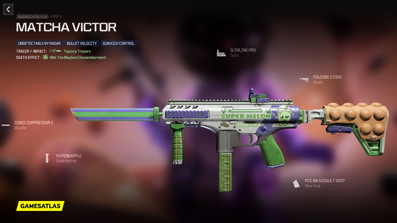 Matcha Victor - Warzone and Modern Warfare 3 Blueprint