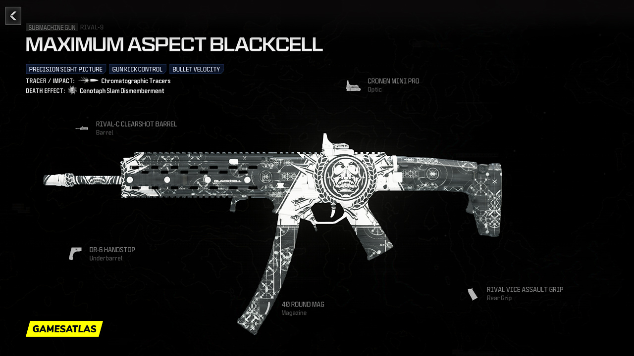 Maximum Aspect BlackCell - Warzone and Modern Warfare 3 Blueprint