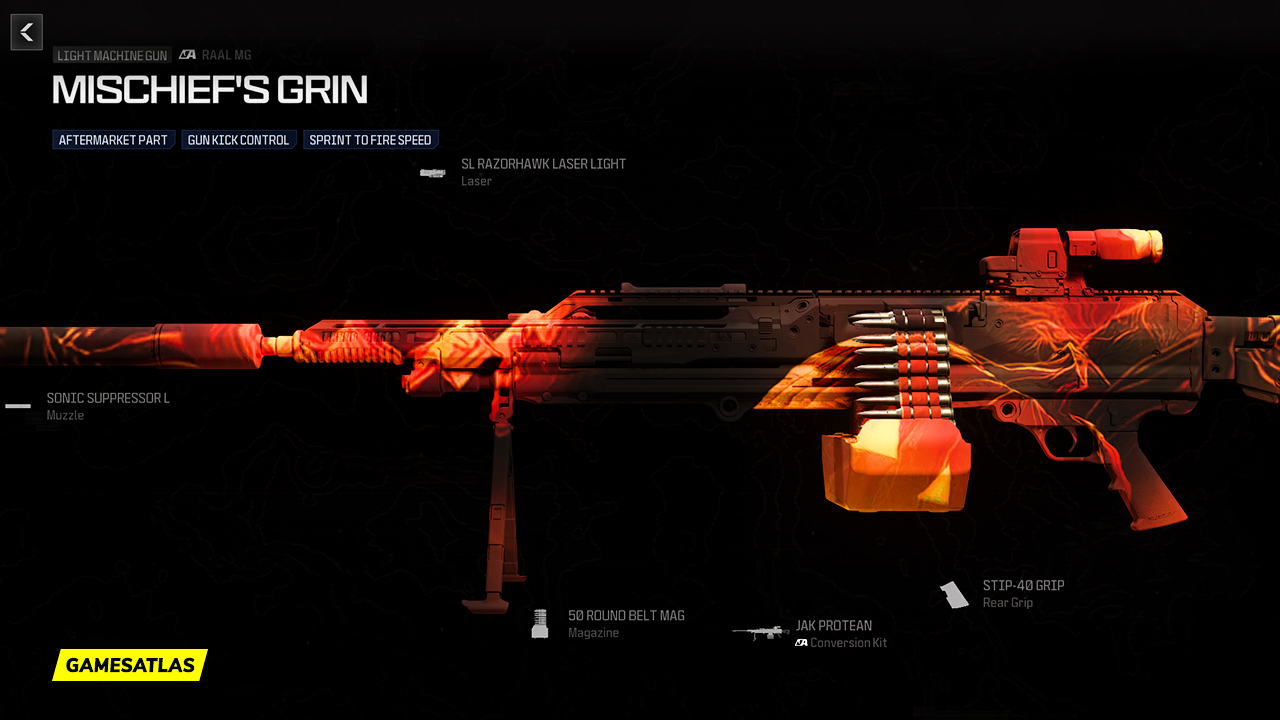 Mischief's Grin - Warzone and Modern Warfare 2 Blueprint