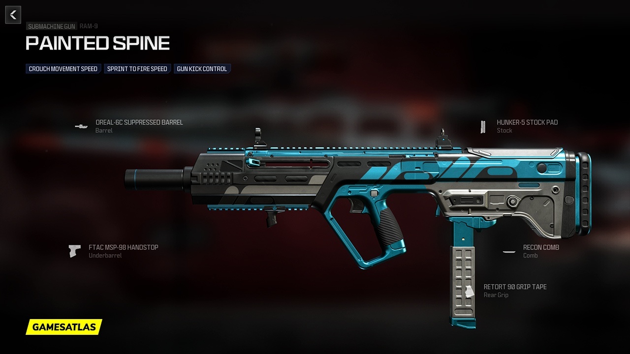 Painted Spine - Warzone and Modern Warfare 3 Blueprint