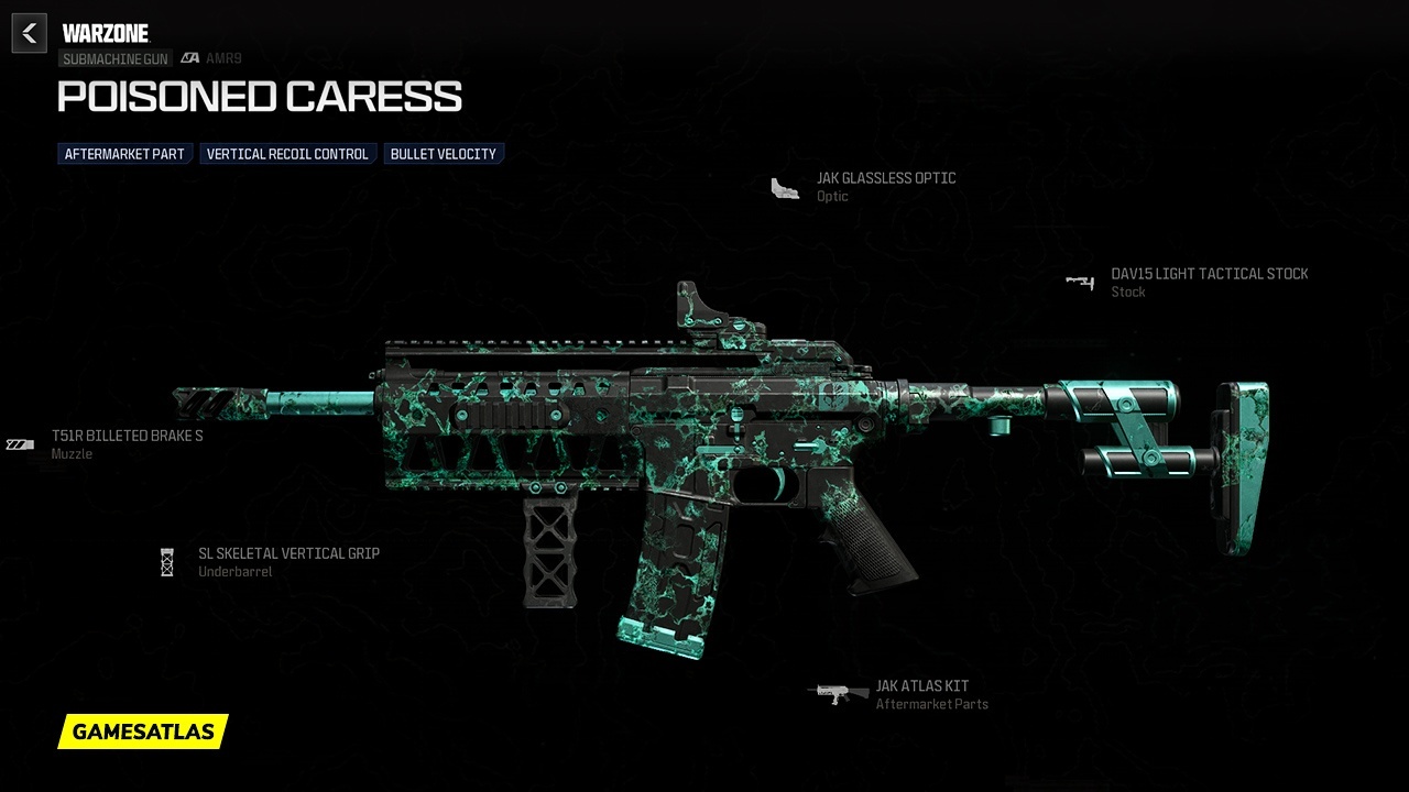 Poisoned Caress - Warzone and Modern Warfare 3 Blueprint