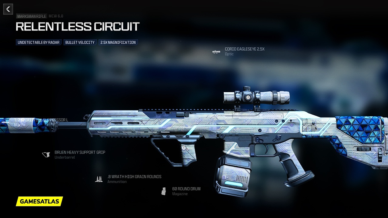 Relentless Circuit - Warzone and Modern Warfare 3 Blueprint