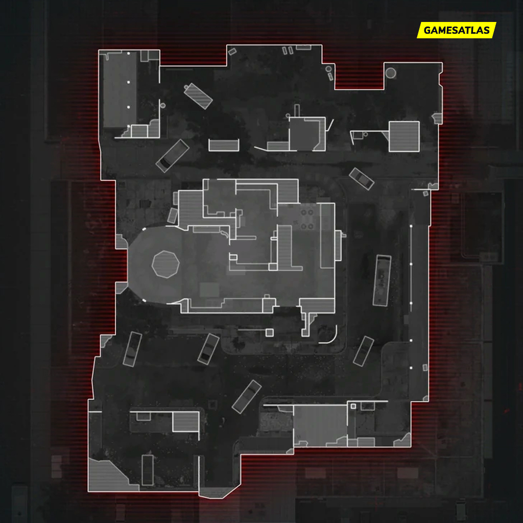 drive thru tac map layout mw3