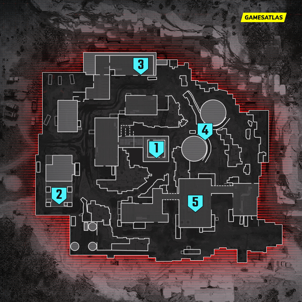 All MW3 Hardpoint rotations: Every map's Hardpoint location in