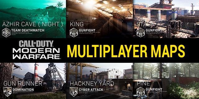 call of duty modern warfare 2 multiplayer map list