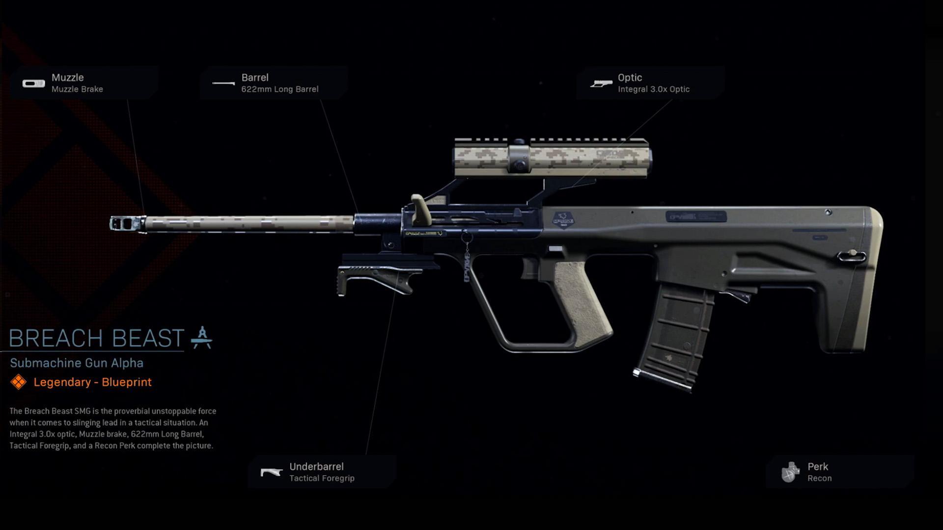 Breach Beast - COD Warzone and Modern Warfare Weapon Blueprint | Call of Duty