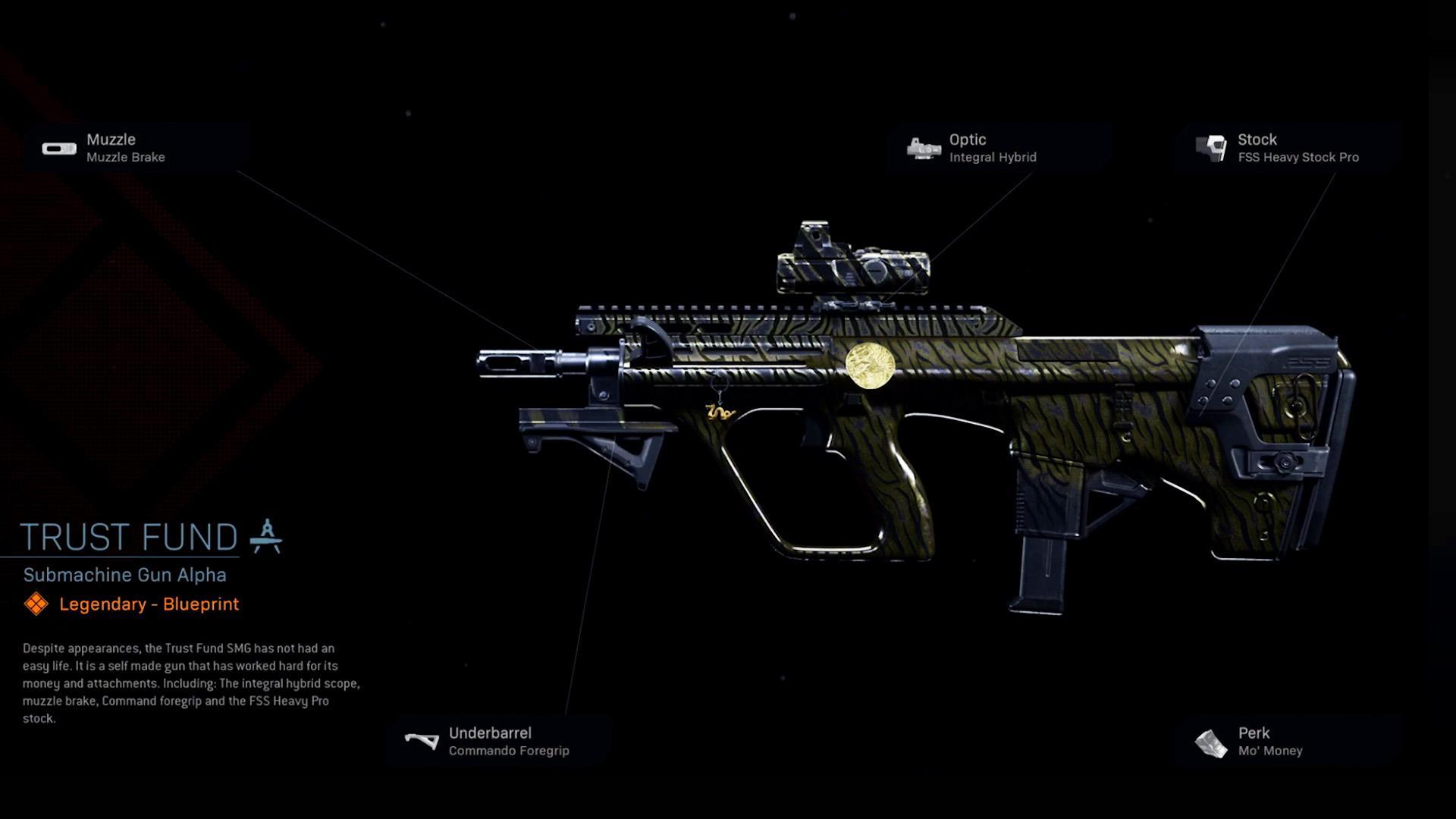 Trust Fund - COD Warzone and Modern Warfare Weapon Blueprint | Call of Duty