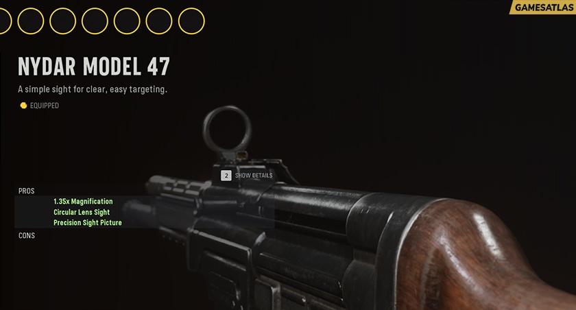 Nydar Model 47 - Optic Attachments in COD Vanguard