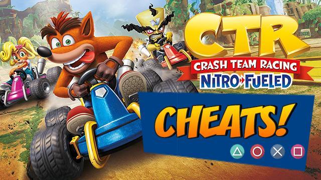 crash team racing cheats