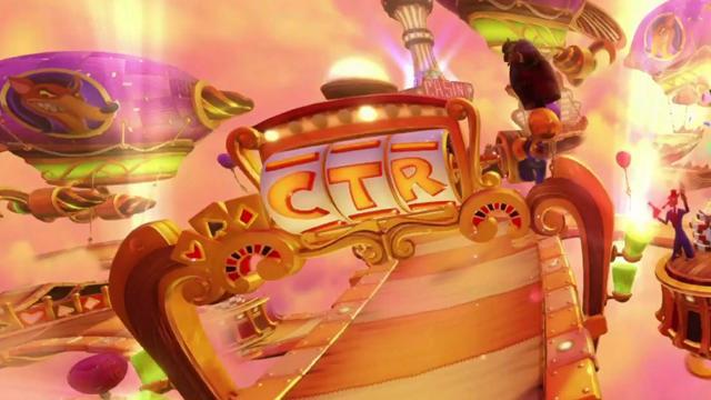 Hot Air Skyway - CTR Nitro-Fueled Race Tracks (Levels) | Crash Team Racing