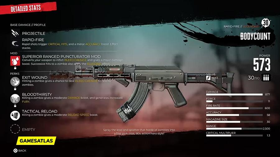 Bodycount | Dead Island 2 Weapon: How To Get And Location