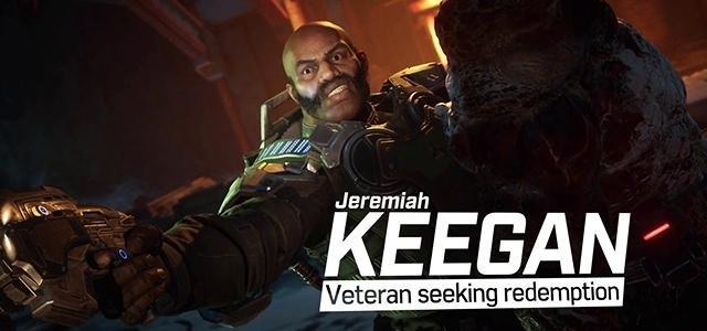 Keegan - Gears 5 Characters