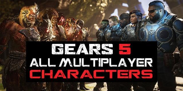 gears of war 4 multiplayer characters list