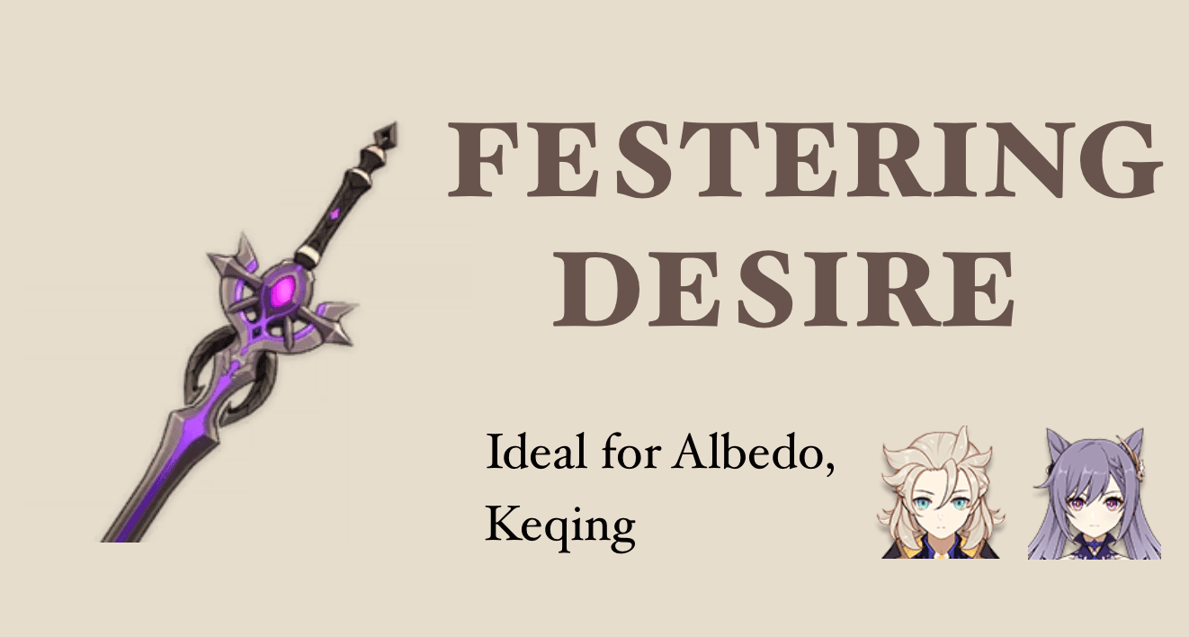 Festering desire genshin impact где получить