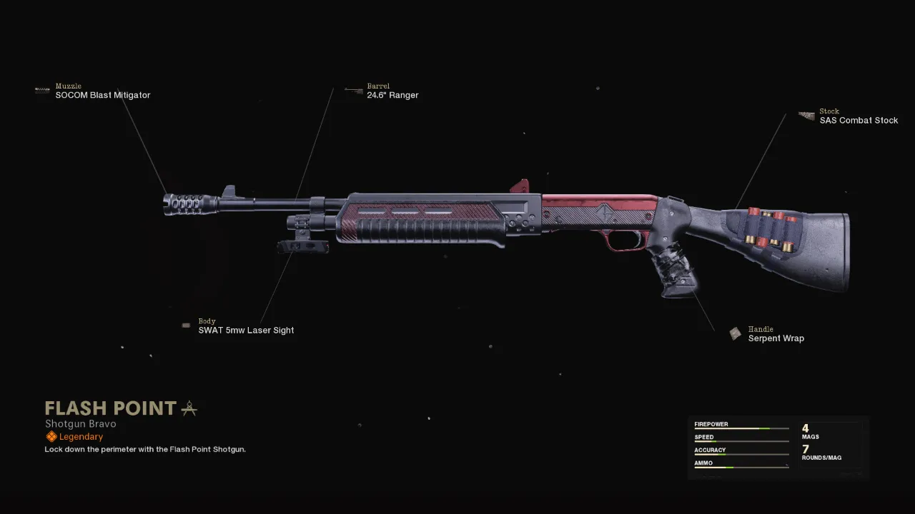 Flash Point - COD Warzone and Black Ops Cold War Weapon Blueprint | Call of Duty