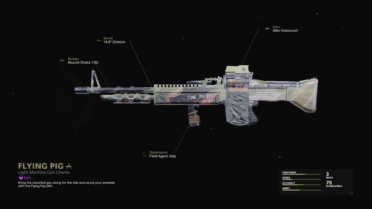 Flying Pig - COD Warzone and Black Ops Cold War Weapon Blueprint | Call of Duty